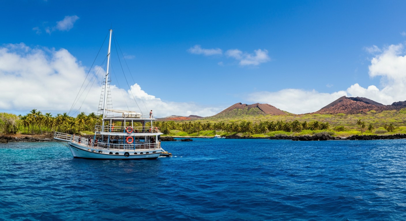 Paseo en barco por Galápagos